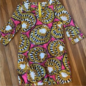 J crew ratti electric kiwi dress 6